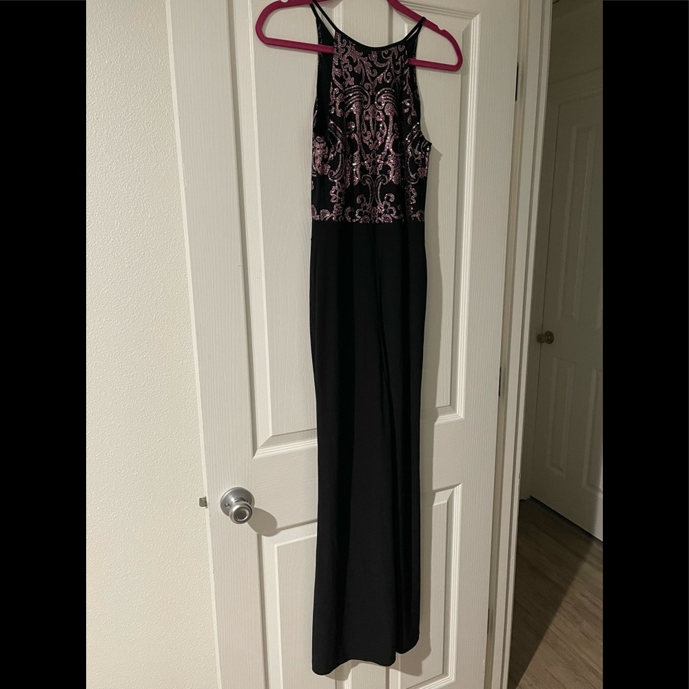 Pant/ body suit with sparkly top